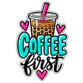 Coffee First PNG