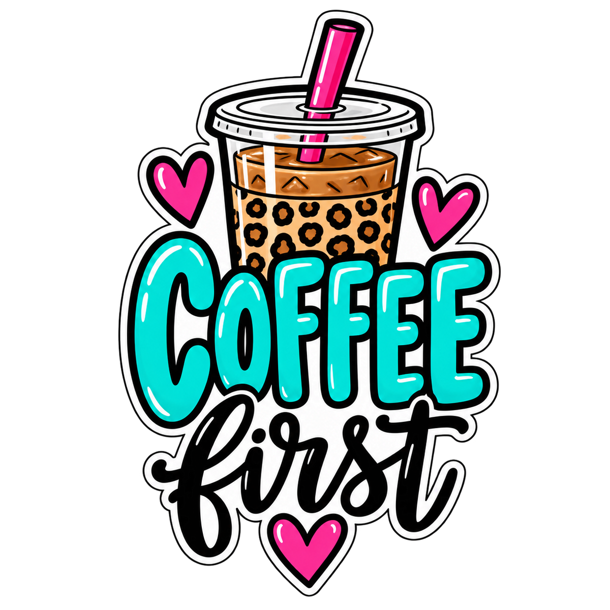 Coffee First PNG