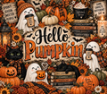 Cute Halloween Hello Pumpkin Tumbler Wrap