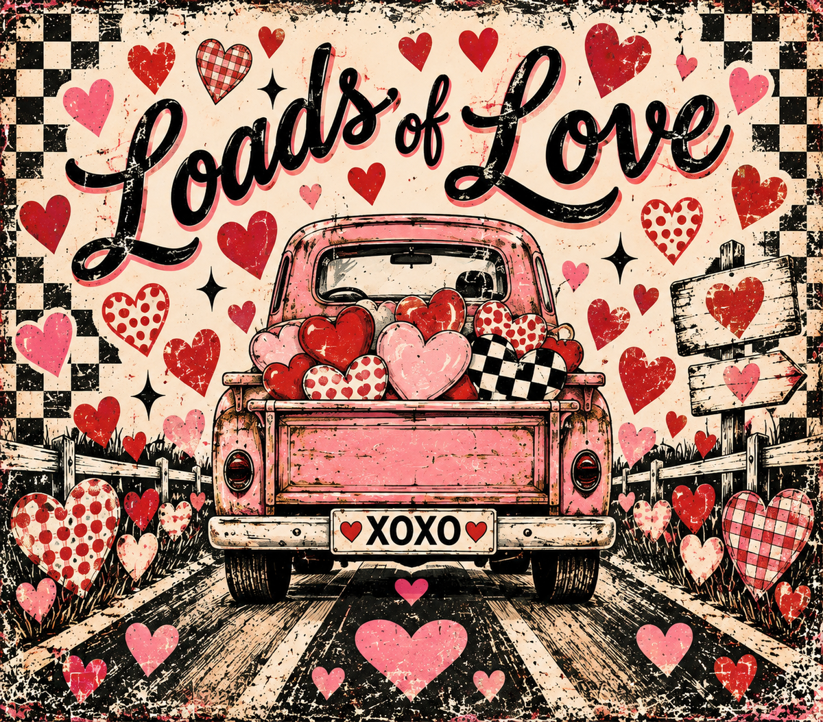 Loads of Love Tumbler Wrap