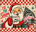 Tis the Season Tumbler Wrap Sublimation Design