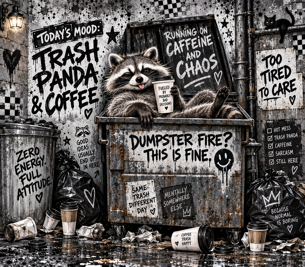 Trash Panda & Coffee Chaos