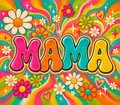 Vintage Neon Mama Tumbler Wrap