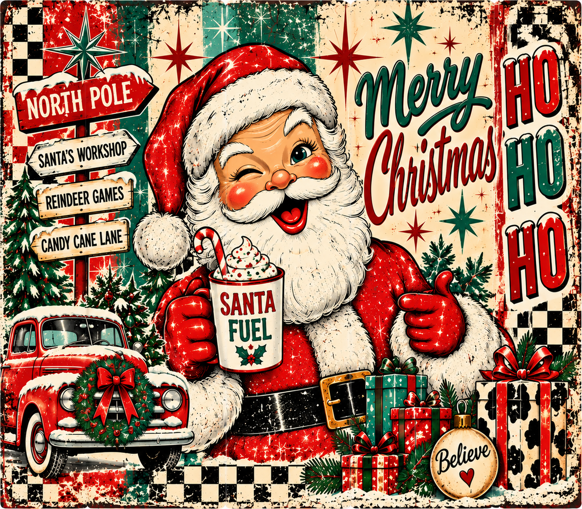 Vintage Santa’s Holiday Cheer