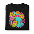 Cute Folded Ghost T-Shirt Mockup