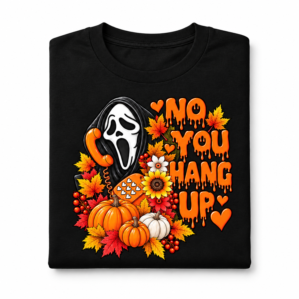 No You Hang Up Folded Mockup
