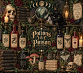 Potions & Poison Tumbler Wrap – Halloween