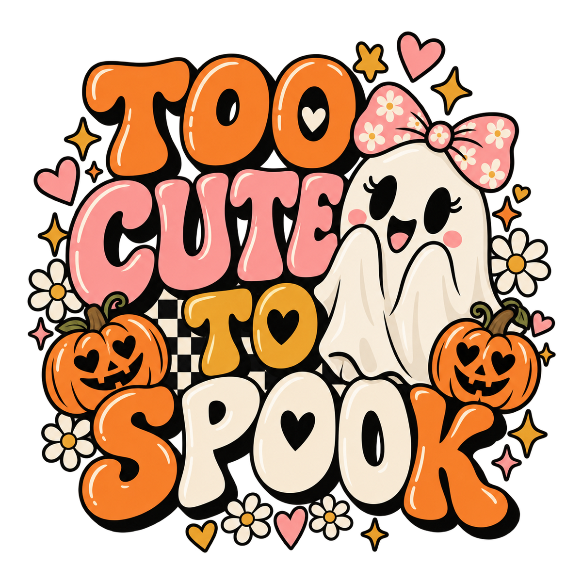 Too Cute to Spook PNG