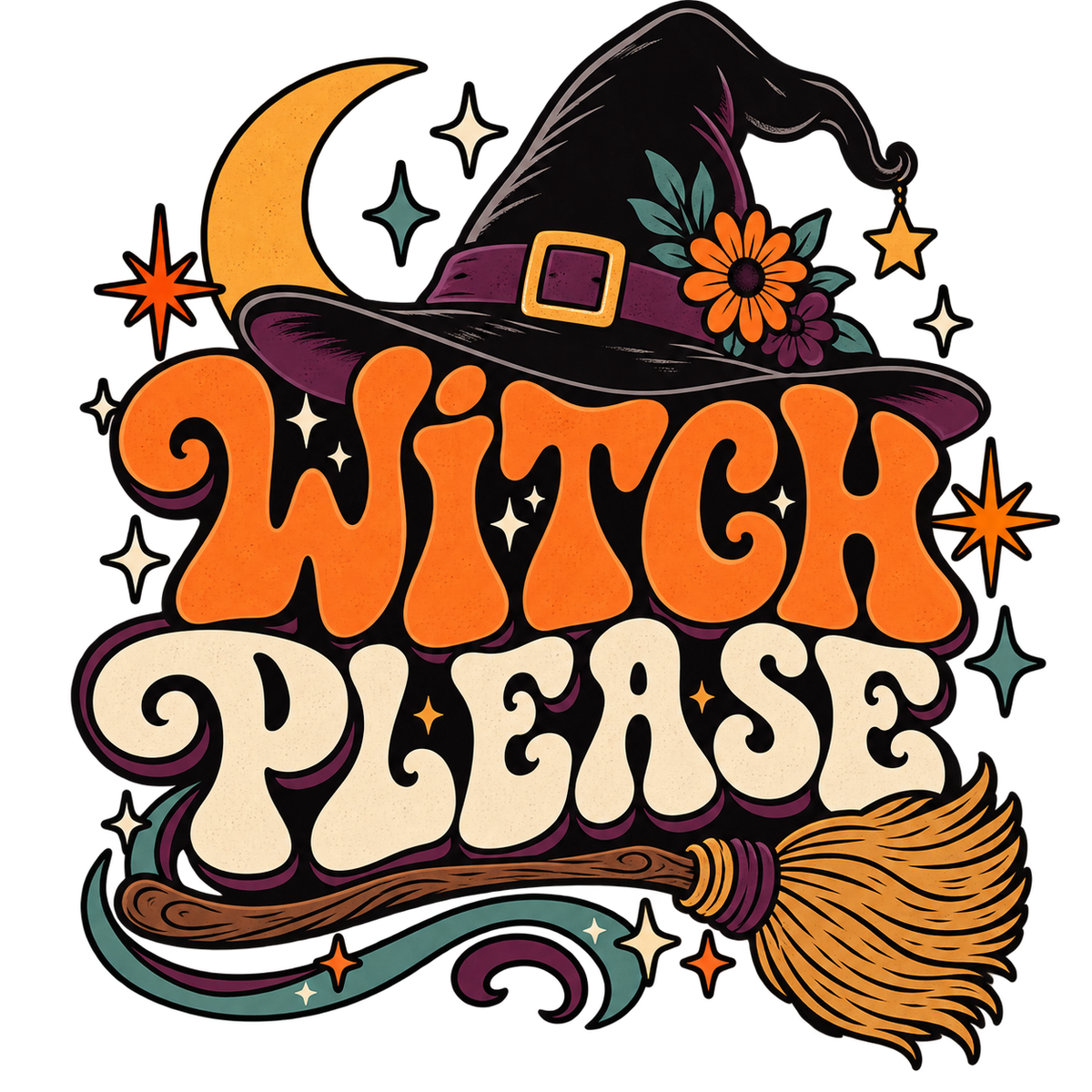 Witch Please PNG